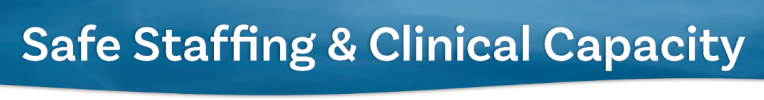 Safe Staffing & Clinical Capacity Safe Staffing & Clinical Capacity