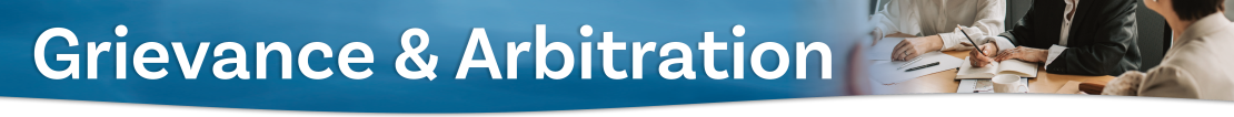 Grievance & Arbitration